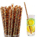 21 PCS - 21 PACK - Reusable Leopard Print Drinking Straws - 9-inch Straws, Iced Coffee, Juice, Smoothies, Party & Home Daily Use, Bar Accessories (Copy) (Copy)